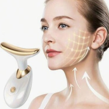 🎁Mini Masajeador Facial para el Cuello Blanco🎁+ Envio gratis